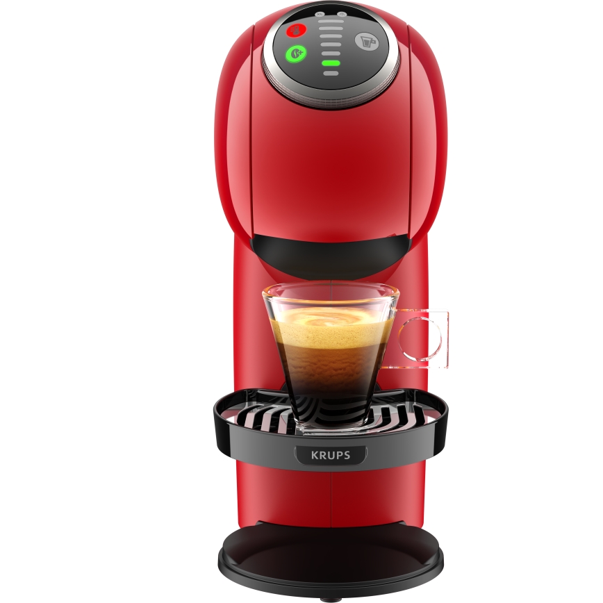 Krups - Кафе машина с капсули NESCAFÉ DOLCE GUSTO GENIO S PLUS 1500W червен