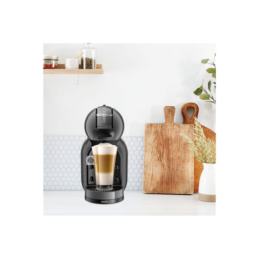 Krups - Кафе машина с капсули NESCAFÉ DOLCE GUSTO MINI ME 1500W антрацит