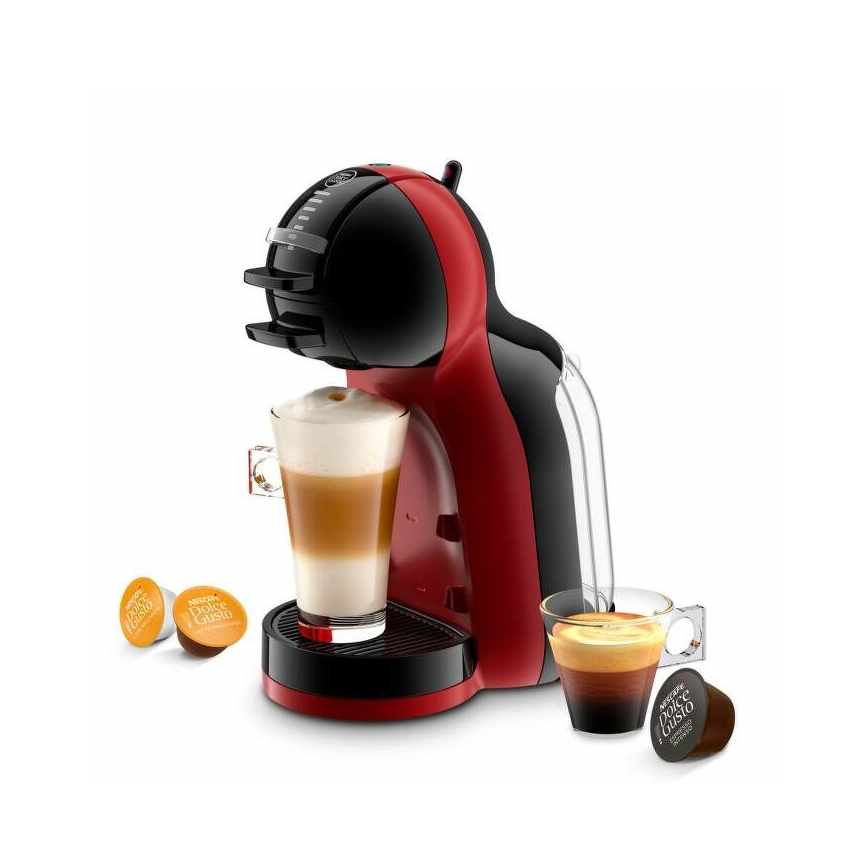 Krups - Кафемашина с капсули NESCAFÉ DOLCE GUSTO MINI ME 1500W/230V червен/черен