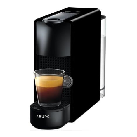 Krups - Кафемашина с капсули NESPRESSO Essenza mini 1310W/230V черен
