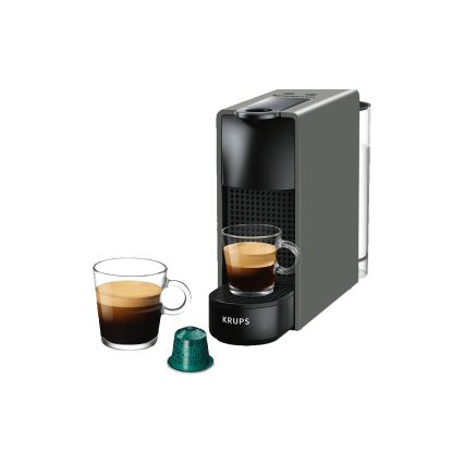 Krups - Кафемашина с капсули NESPRESSO Essenza mini 1310W/230V сив