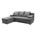 L-shaped upholstered универсален folding ъглов lounge suite ALMEIDA сив