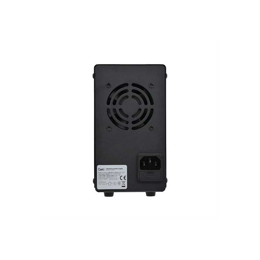 Лабораторно захранване GETI GLPS1203H 0-120V/0-3A