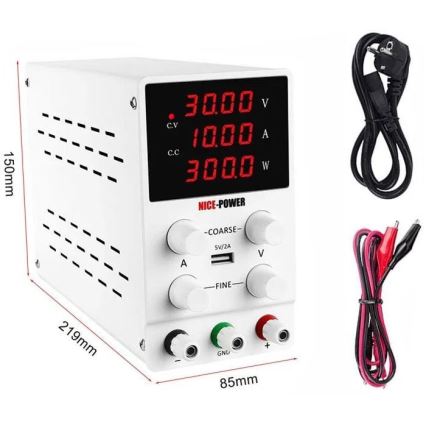 Лабораторно захранване SPS3010 0-30V/0-10A