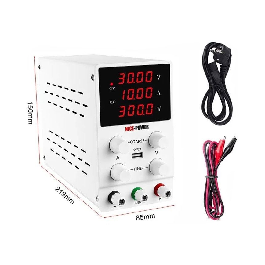 Лабораторно захранване SPS3010 0-30V/0-10A