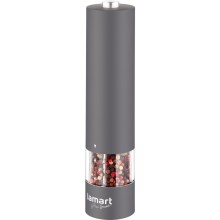 Lamart - Електрическа мелничка за подправки 4xAA сива