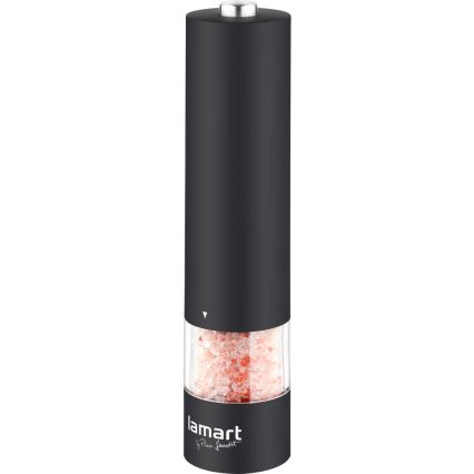 Lamart - Електрическа мелничка за подправки 4xAA черна