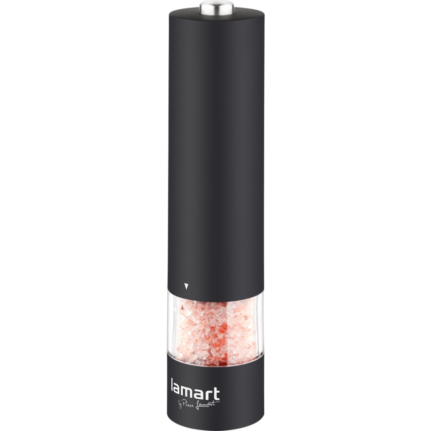 Lamart - Електрическа мелничка за подправки 4xAA черна