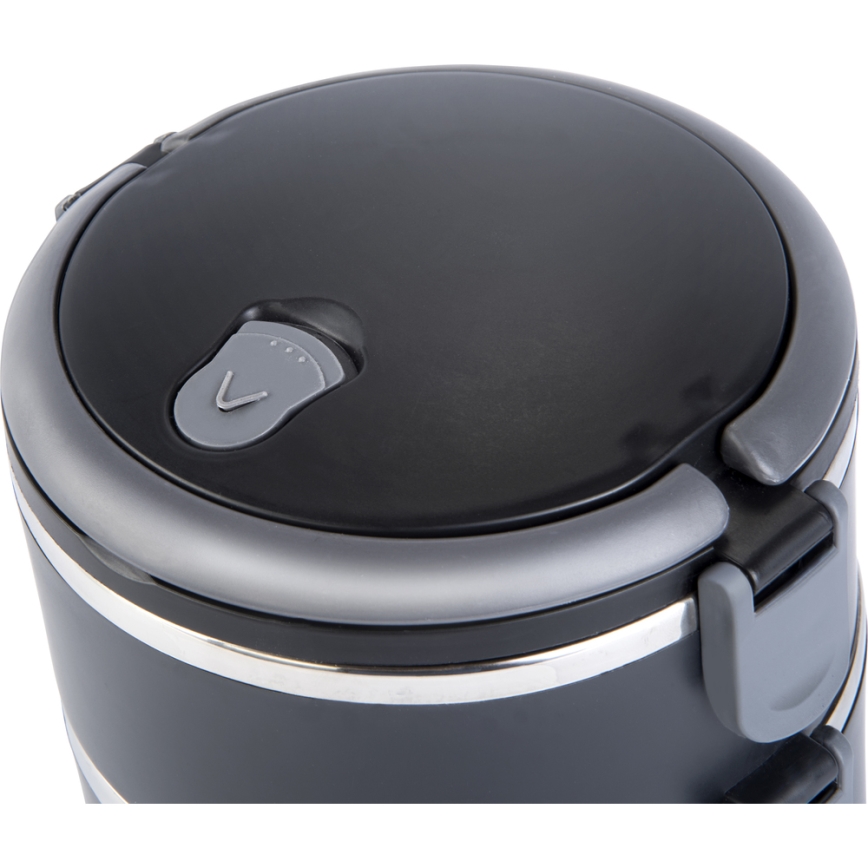 Lamart - Термоконтейнер за храна 1,8 л черен