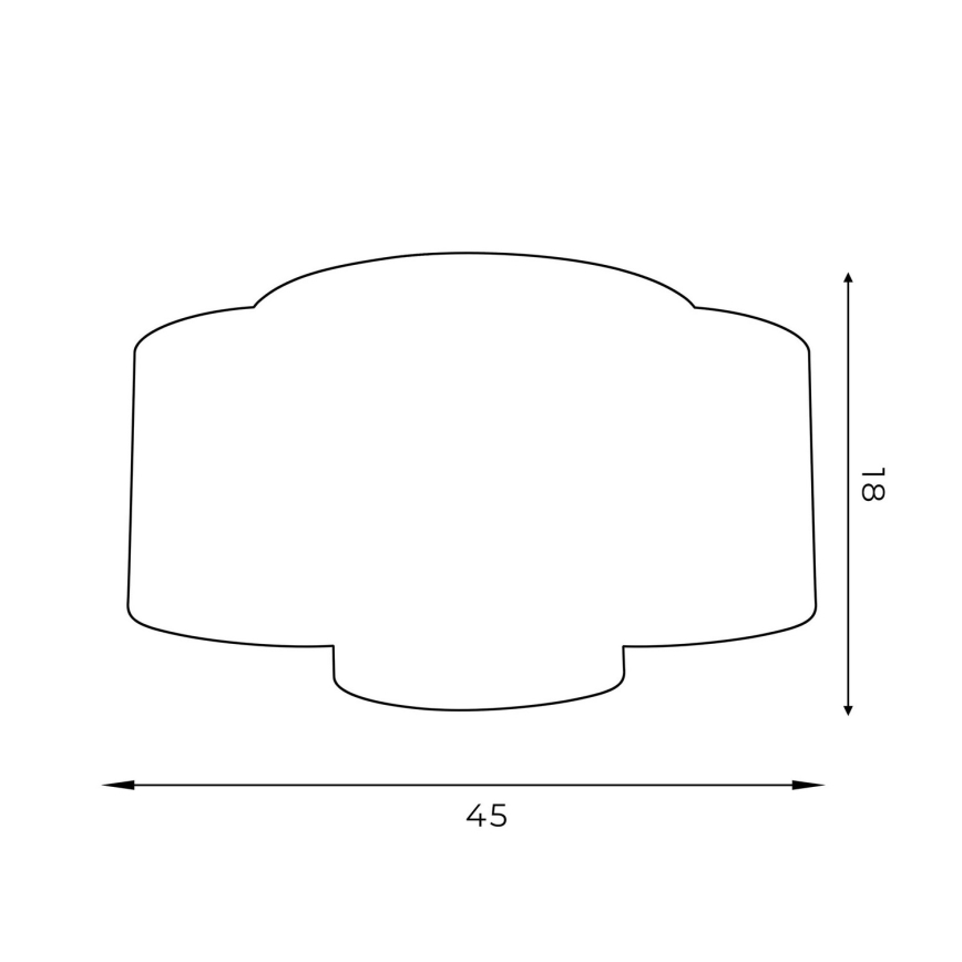 Лампа ARDEN 3xE27/60W/230V черна/златиста