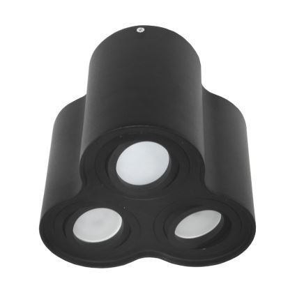 Лампа BAROCO 3xGU10/30W/230V черна