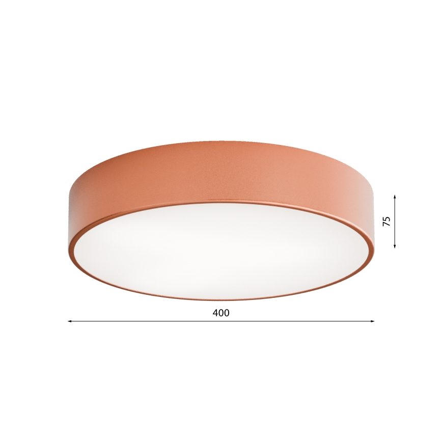 Лампа CLEO 3xE27/24W/230V Ø 40 см мед