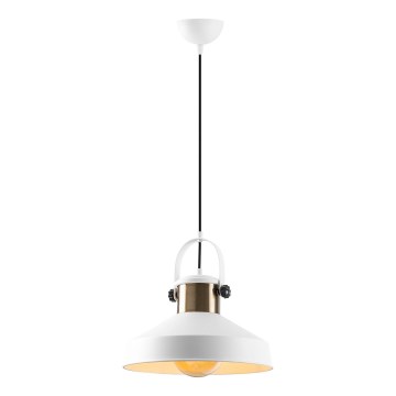 Лампа DODO 1xE27/40W/230V бяла/бронзова