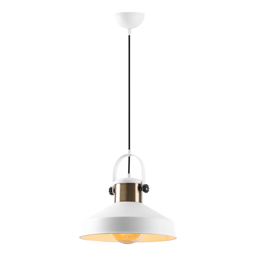 Лампа DODO 1xE27/40W/230V бяла/бронзова