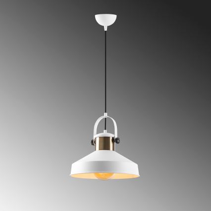 Лампа DODO 1xE27/40W/230V бяла/бронзова