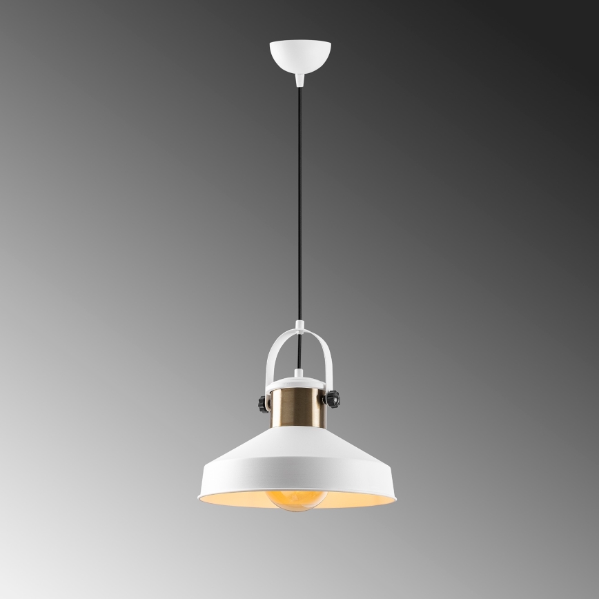 Лампа DODO 1xE27/40W/230V бяла/бронзова
