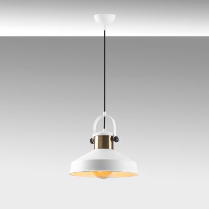 Лампа DODO 1xE27/40W/230V бяла/бронзова