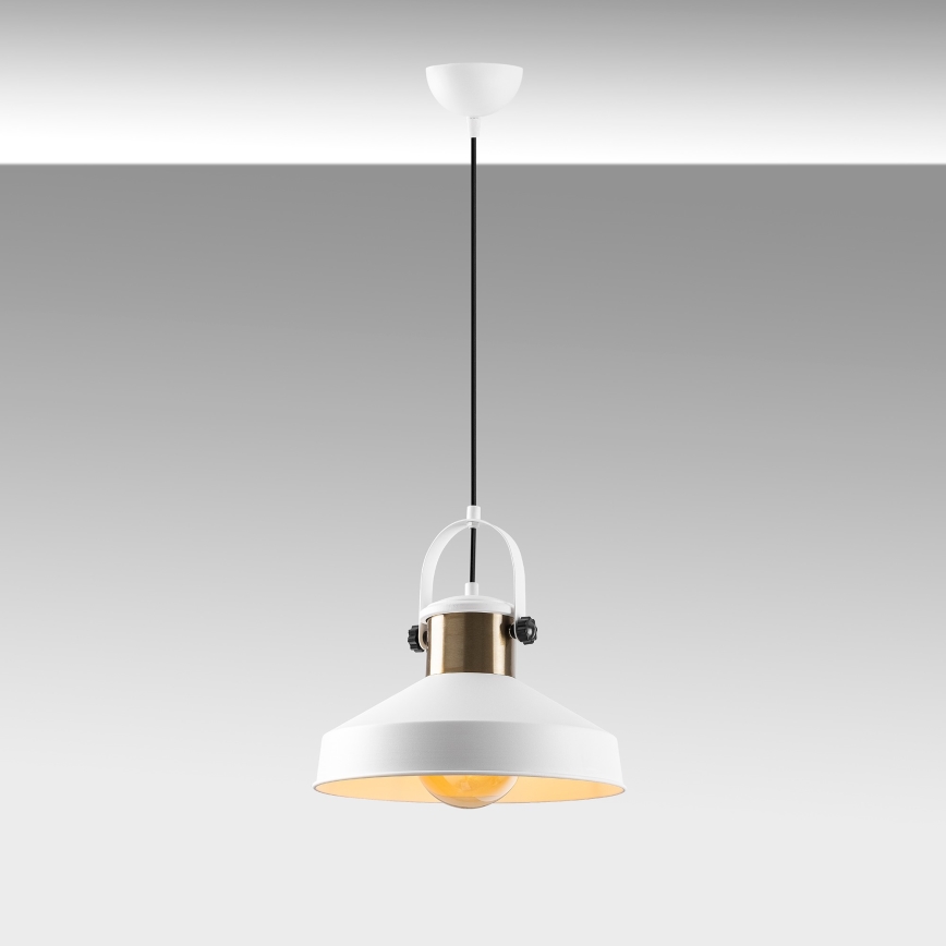 Лампа DODO 1xE27/40W/230V бяла/бронзова