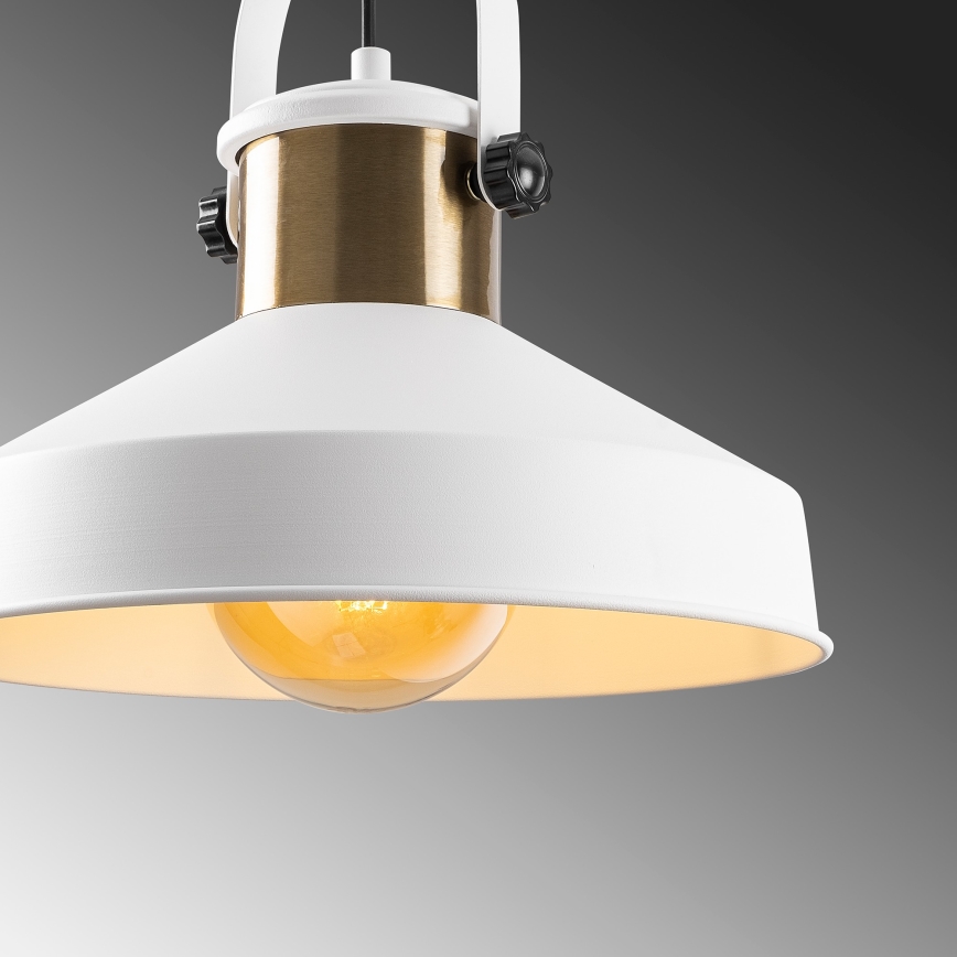 Лампа DODO 1xE27/40W/230V бяла/бронзова