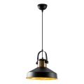 Лампа DODO 1xE27/40W/230V черна/бронзова