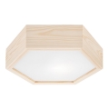 Лампа HEX NATURAL 1xE27/60W/230V Ø 32 cм бор