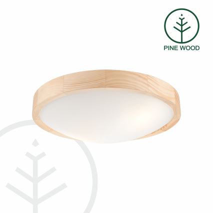 Лампа NATURAL SLIM 2xE27/60W/230V ⌀ 37см бор