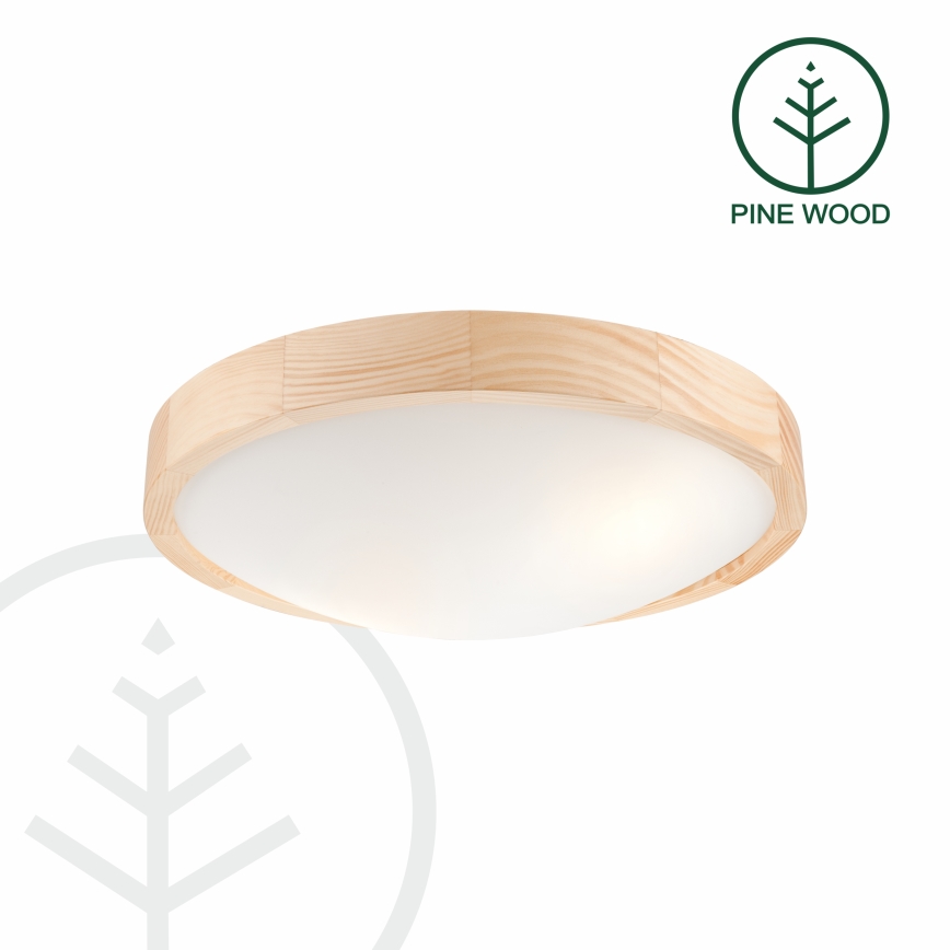 Лампа NATURAL SLIM 2xE27/60W/230V ⌀ 37см бор