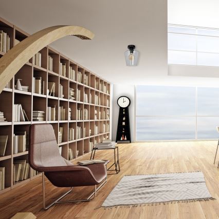 Лампа SANTIAGO 1xE27/60W/230V прозрачна