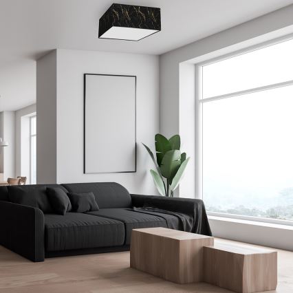 Лампа SENSO 2xE27/60W/230V черна