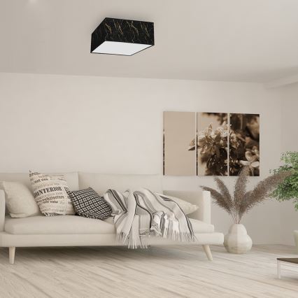 Лампа SENSO 2xE27/60W/230V черна