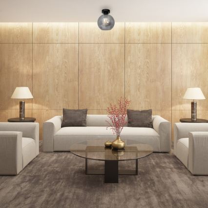 Лампа SOFIA 1xE27/60W/230V черна