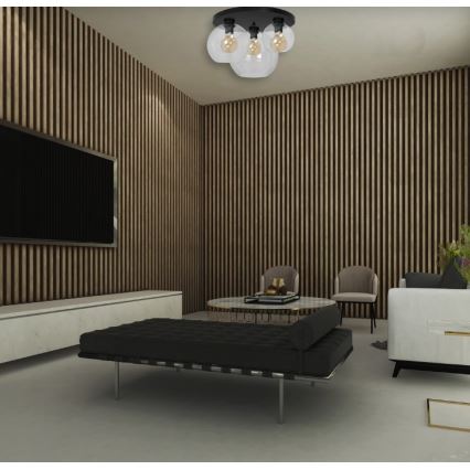 Лампа SOFIA 3xE27/60W/230V прозрачна