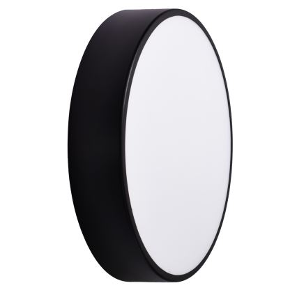 Лампа със сензор CLEO 3xE27/24W/230V Ø 40 cм черна