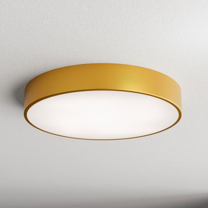 Лампа със сензор CLEO 4xE27/24W/230V Ø 50 cм златиста