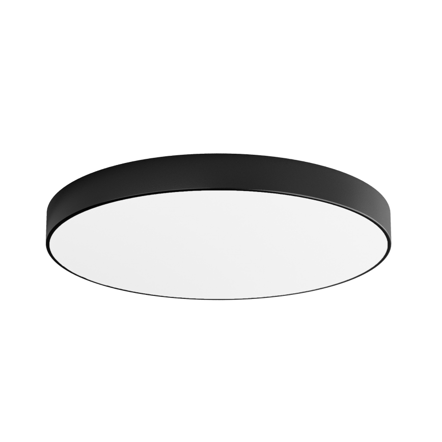 Лампа със сензор CLEO 6xE27/24W/230V Ø 80 cм черна