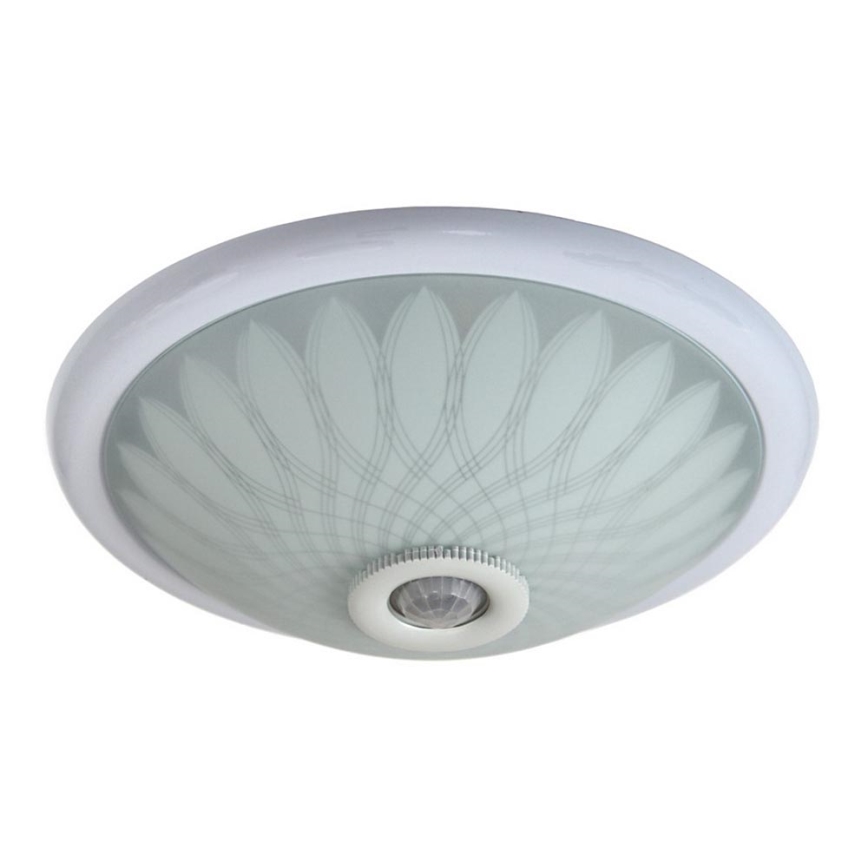 Лампа със сензор PLAFON 2xE27/80W/230V