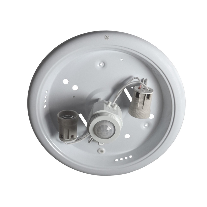 Лампа със сензор PLAFON 2xE27/80W/230V
