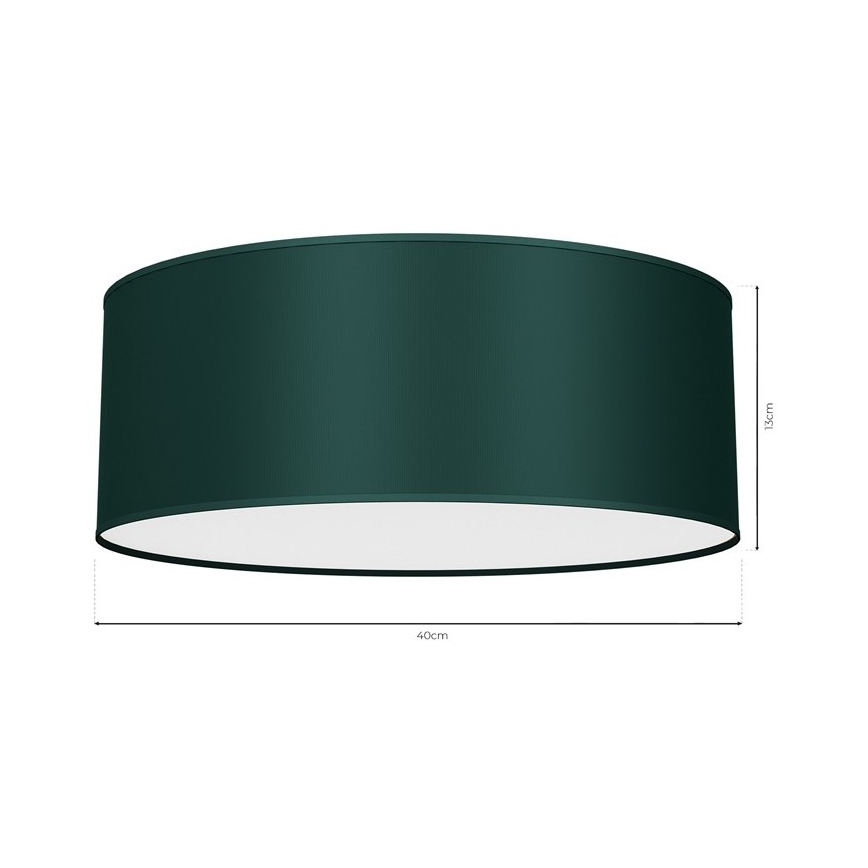 Лампа VERDE 2xE27/60W/230V Ø 40 cм зелена