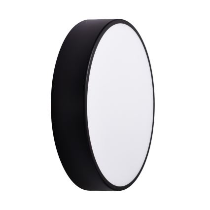 Лампа за баня CLEO 3xE27/24W/230V Ø 40 cм черна IP54