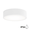 Лампа за баня със сензор CLEO 2xE27/48W/230V Ø 30 см бяла IP54