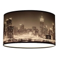 Лампа за таван CITY чернобяла mrakodrapy 2xE27/60W/230V