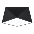 Лампа за таван HEXA 1xE27/60W/230V черна