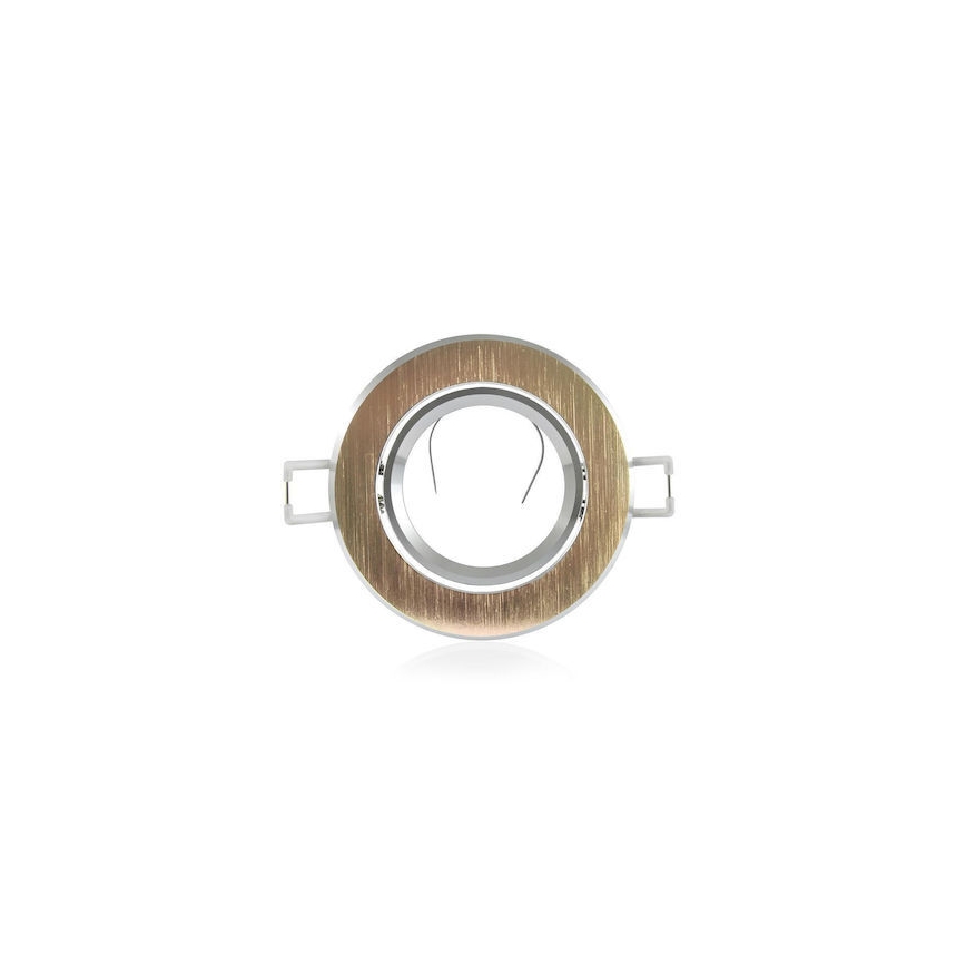 Лампа за вграждане EAST OPAL 1xGU10/8W/230V Ø 8,5 см златист