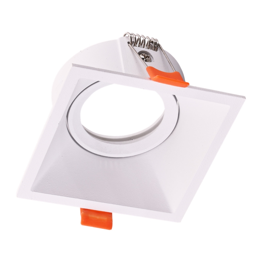 Лампа за вграждане EYE 1xGU10/25W/230V квадратна бяла