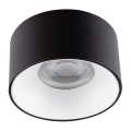 Лампа за вграждане MINI RITI 1xGU10/25W/230V черна/бяла