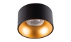 Лампа за вграждане MINI RITI 1xGU10/25W/230V черна/златиста