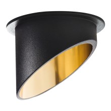 Лампа за вграждане SPAG 35W черна/златиста