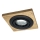 Лампа за вграждане TOBBY 1xG9/20W/230V 11,5x11,5 см дъб/черен