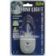 Лампа за контакт MINI-LIGHT (синя светлина)