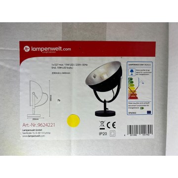 Lampenwelt - LED RGBW Димируема настолна лампа MURIEL 1xE27/10W/230V Wi-Fi
